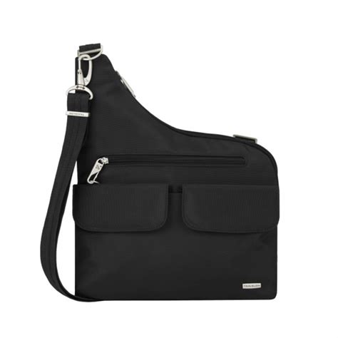 Travelon Anti Theft Classic Messenger Bag Black