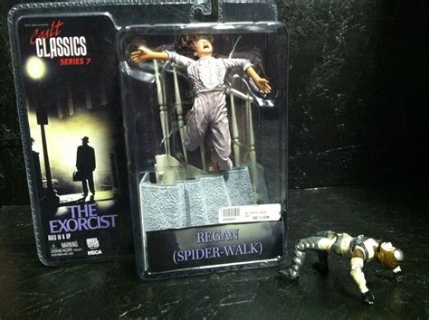 Reel Toys Neca Cult Classics 7 The Exorcist Regan Stair Spider Walk ...