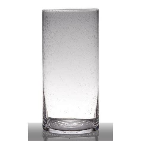 Inna Glas Vase Poser Au Sol En Verre Sansa Cylindre Rond