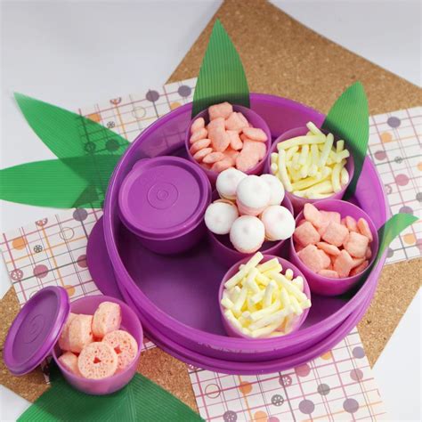 Jual Calista Oedo Bulat 8 Pcs Snack Container Tempat Kue Kering Wadah Kue Kering Box Kue