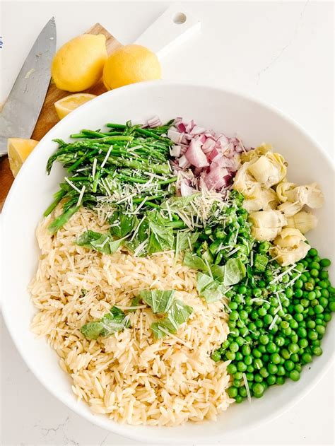 Lemon Orzo Pasta Salad The Perfect Salad For Warm Weather