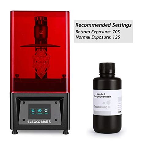 Elegoo D Printer Resin Lcd Uv Curing Resin Nm Standard Photopolymer