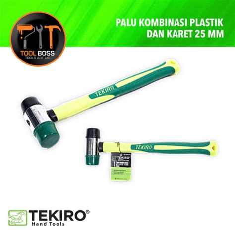 Jual TEKIRO PALU KOMBINASI PLASTIK DAN KARET PALU PLASTIK KOMBINASI