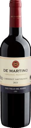 De Martino Organic Reserve Cabernet Sauvignon Valle Del Maipo D O 2021