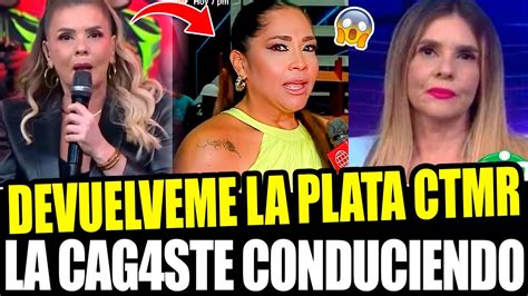 Johana San Miguel Insulta A Katia Palma Devuelveme La Plata Que