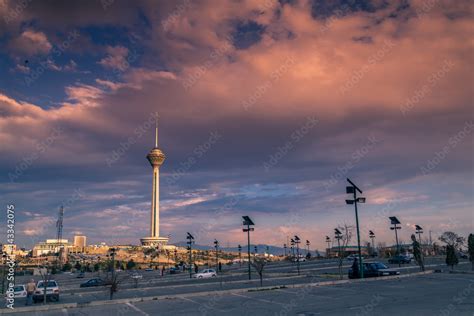 Milad Tower Also Known As The Tehran Tower Is A Multi Purpose Tower In