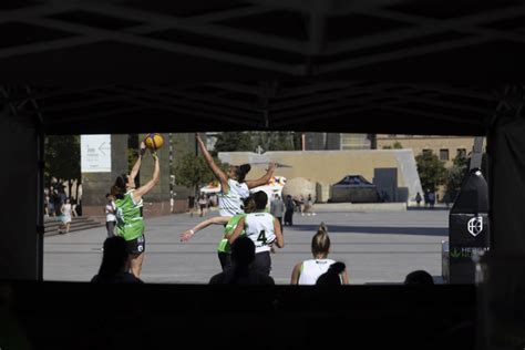 Baloncesto 3x3 en la plaza del Pilar Imágenes