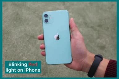 how to put red light on iphone