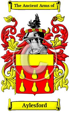 Aylesford Name Meaning, Family History, Family Crest & Coats of Arms