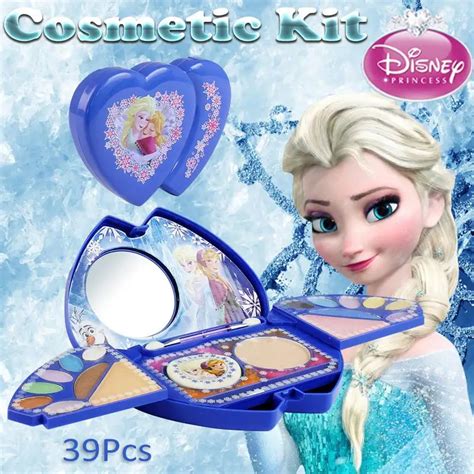 39pcs Cosmetic Kit For Disney Frozen Series Makeup Set For Girls