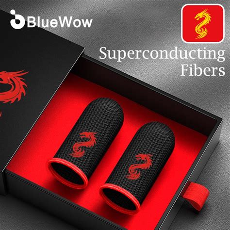 Bluewow Dragon Free Fire Gamers Luvas Prova De Suor M Veis Manga