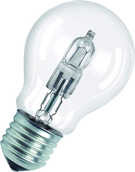 Osram Classic A Halogen Energy Saver ES E27 28w Clear Amazon Co Uk