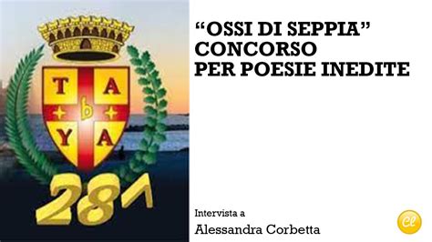 Premio Ossi Di Seppia L Intervista Youtube