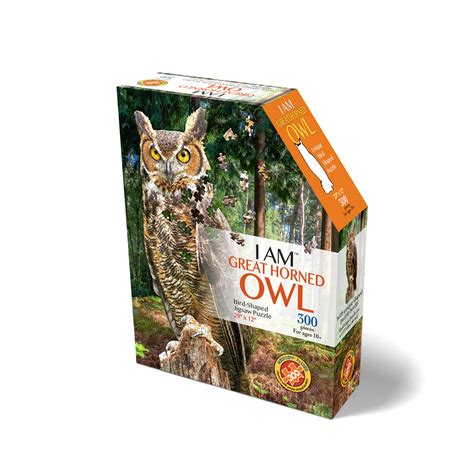 I Am Great Horned Owl Puzzle Smokies Life