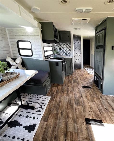 Camper Trailer Remodel Vintage Camper Remodel Diy Camper Remodel