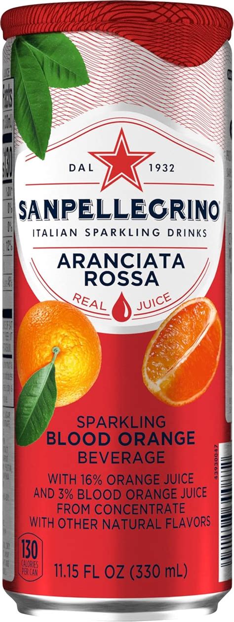 Amazon San Pellegrino Sparkling Fruit Beverages Aranciata Rossa