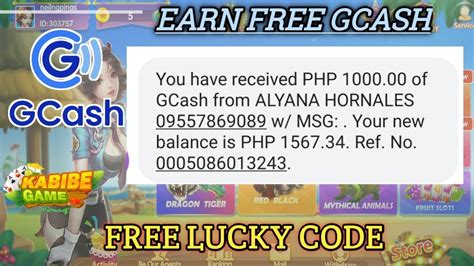 Kabibe Game Free Lucky Code Play And Win Gcash Youtube