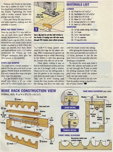 Kitchen Wine Rack Plans • WoodArchivist