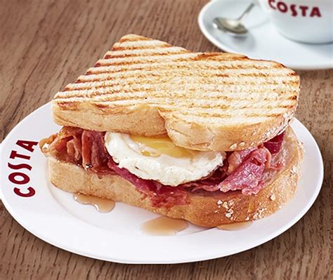 Key Lime Frostino And Toasties At Costa Coffee