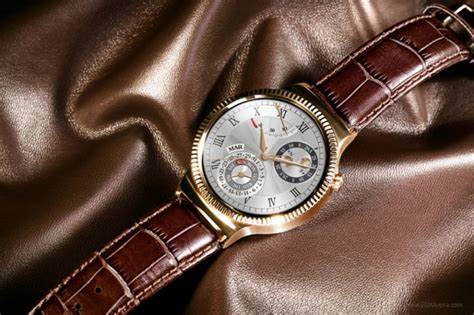 Rose Gold Huawei Watch Is Available Features A 22k Rose Gold And