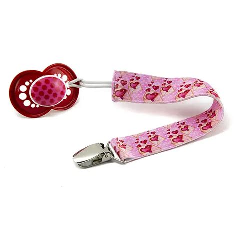 Pacifier Dummy Clip Sublimation Blanks Gold Coast