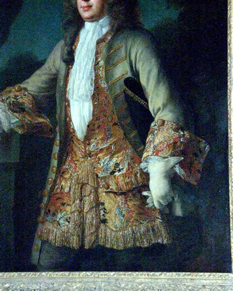 Rococo Painting Portrait Of An Unknown Gentleman Alexis Simon Belle