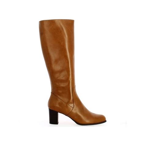 Botte Camel En Grande Taille Pour Femme De Shoesissime