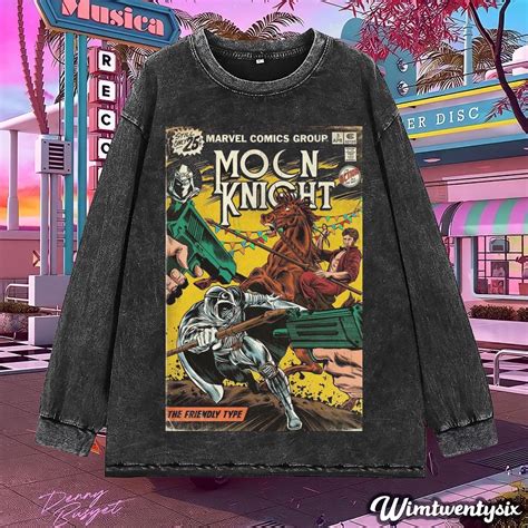 Jual Wimtwentysix “moon Knight War Of Hours” Oversized T Shirt