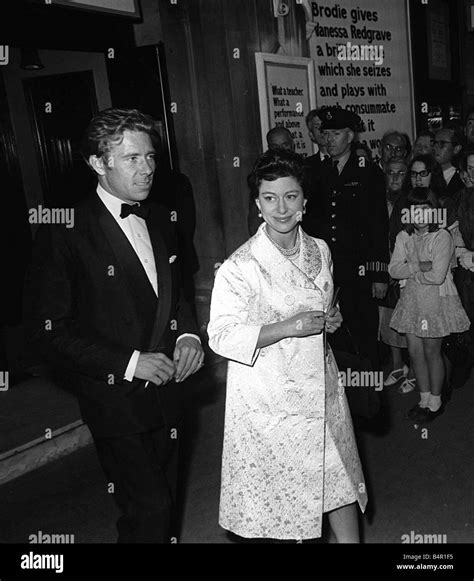 Reine Mère Anniversaire Août 1966 La Princesse Margaret Et Anthony Armstrong Jones Photo Stock