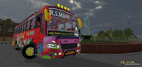 Rs Mani Bus Skin For Maruthi V2 Bus