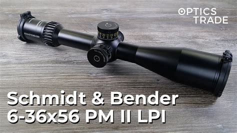 Schmidt Bender 6 36x56 PM II LPI Rifle Scope Review Optics Trade