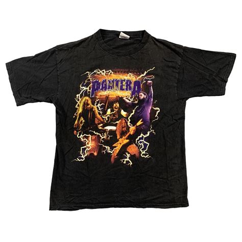 Vintage Pantera Lighting Tour T Shirt Reinventing The Gem