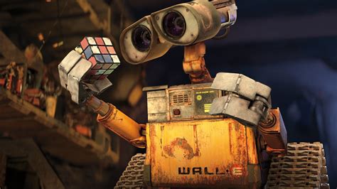 Wall E robot, movies, Disney Pixar, WALL·E, Rubik's Cube HD wallpaper ...