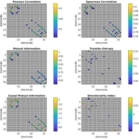 Functional Connectivity Matrices From The Eeg Example Data As Computed