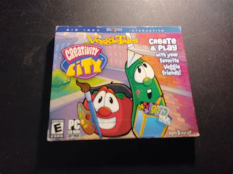 Veggietales Creativity City Jewel Case Pc Video Game Ebay