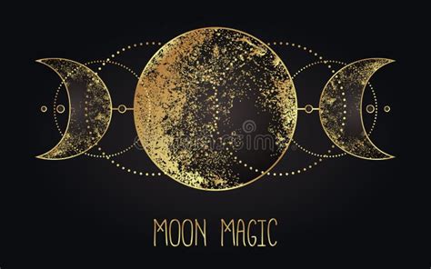 Magia Da Lua S Mbolo De Deusa Da Lua Tripla Pagan Wicca Deusa Tripla