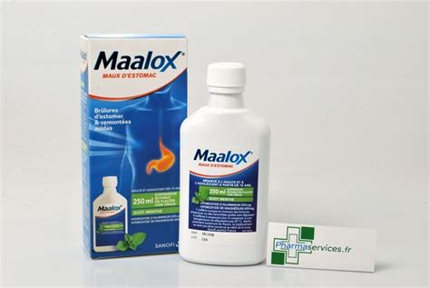 Maalox Maux Destomac Solution Buvable Flacon 250 Ml