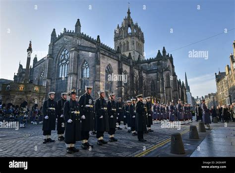 Edinburgh Scotland Uk 13 November 2022 The Royal British Legion Scotland Remembrance Sunday