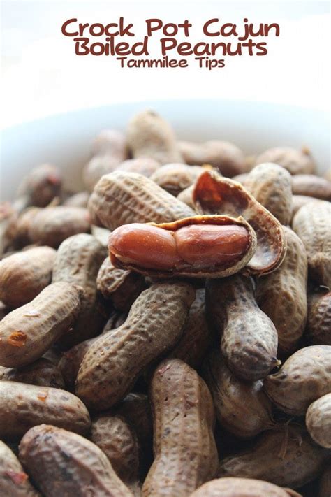 Crock Pot Cajun Boiled Peanuts Recipe