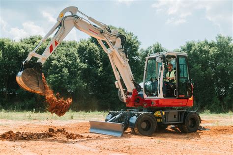 Takeuchi Introduces New TB370W Wheeled Excavator – Takeuchi Global
