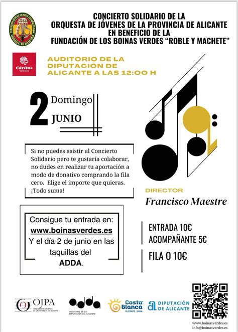 La Orquesta de Jóvenes de Alicante ofrece un concierto en beneficio de