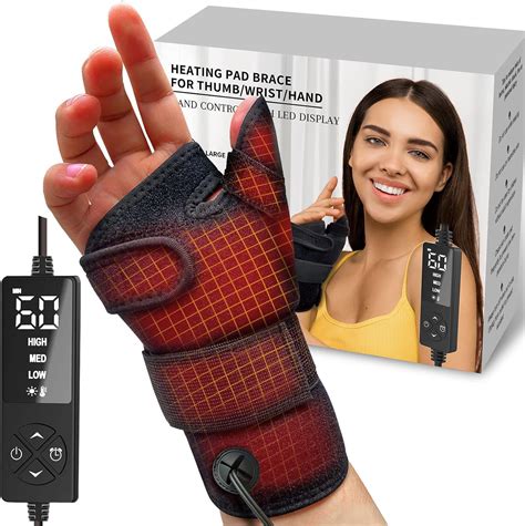 Buy sticro Wrist Thumb Brace Heating Pad for Arthritis and Carpal