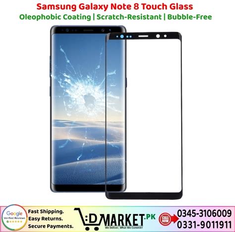 Samsung Galaxy Note 8 Touch Glass Price In Pakistan Fastsecure