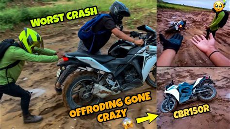 Rash Riding Cbr150 OFFROAD GONE WRONG CRASHED CBR150