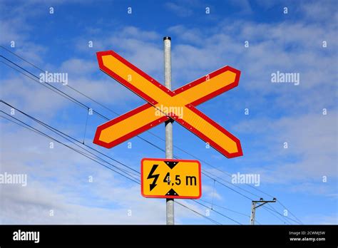 Unguarded Train Track Crossing Hi Res Stock Photography And Images Alamy