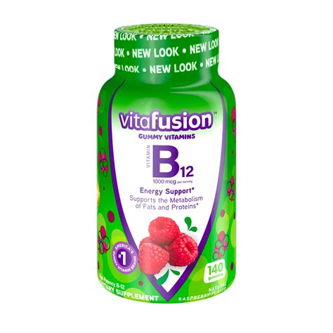 Vitafusion Vitamin B 12 1000 Mcg Gummy Supplement 140ct