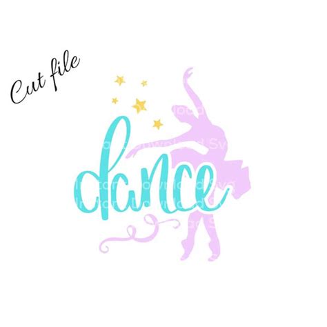 Ballerina Svg Filedance Svg Dance Heart Svg Dance Shirt S Inspire Uplift