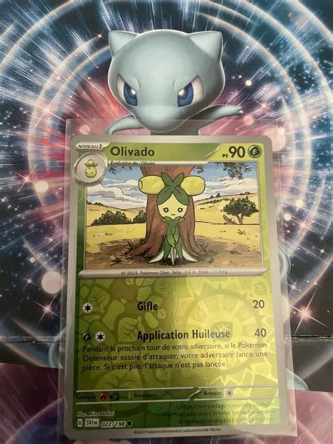 CARTE POKEMON OLIVADO Reverse 022 198 Ecarlate Et Violet Neuf VF EUR 1