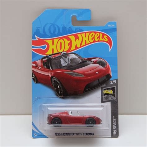 Hot Wheels Tesla Roadster Starman Hw Space Shopee Malaysia