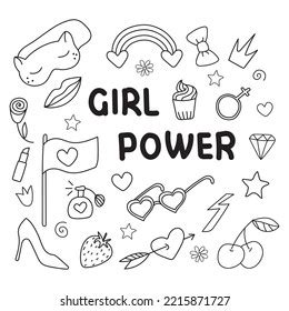 Girl Power Black White Logos Images: Browse 2,559 Stock Photos & Vectors Free Download with ...